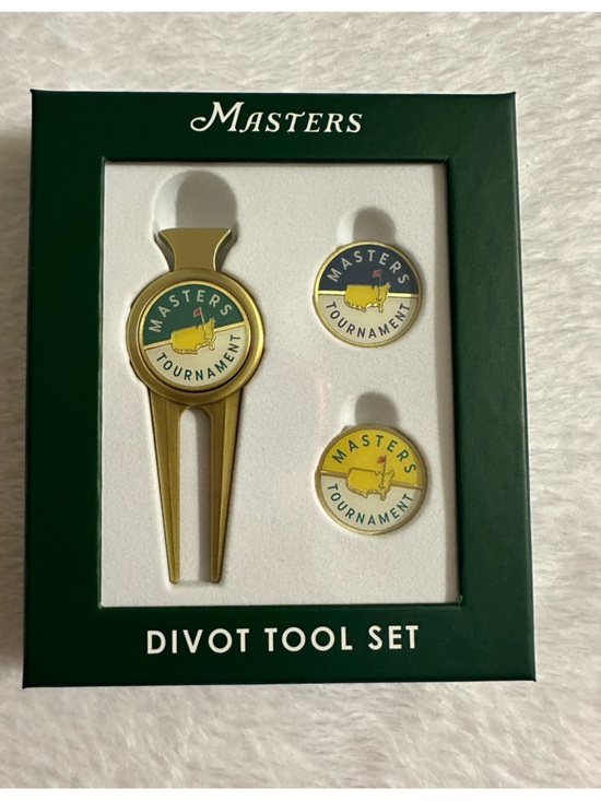 Masters Other - Masters Divot Tool & Ball Marker Set. Purchased 2026 @ Masters Augusta National